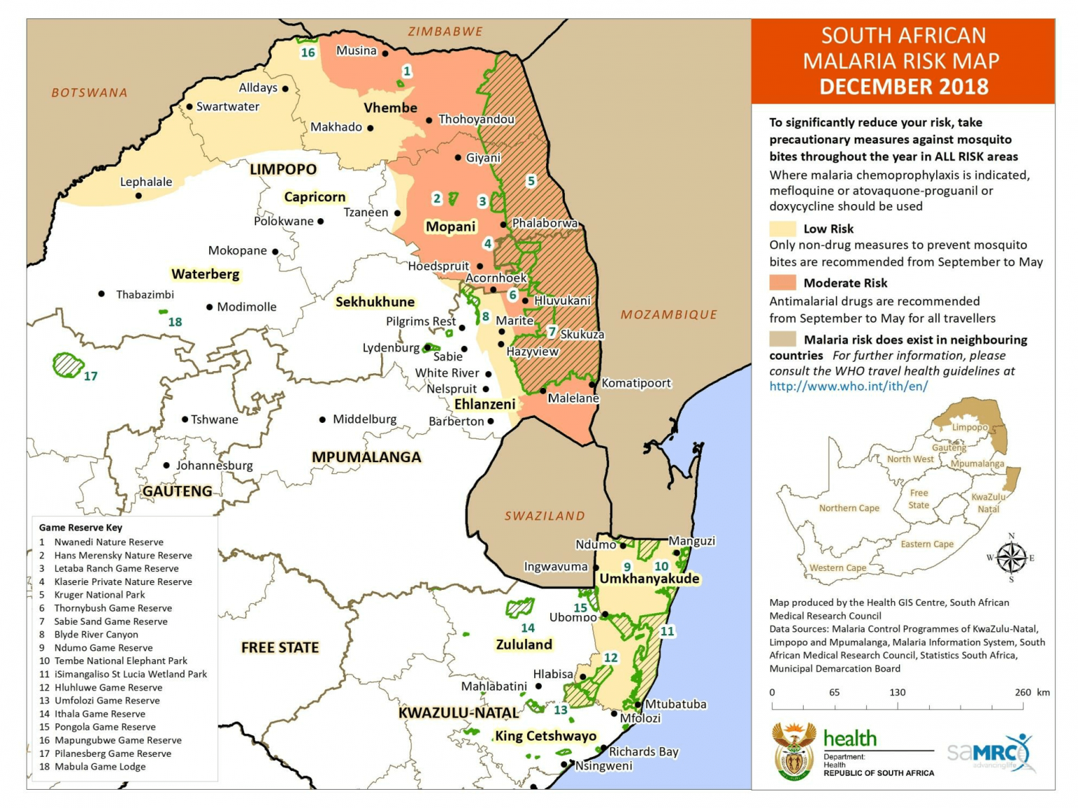 Malaria National Department Of Health 