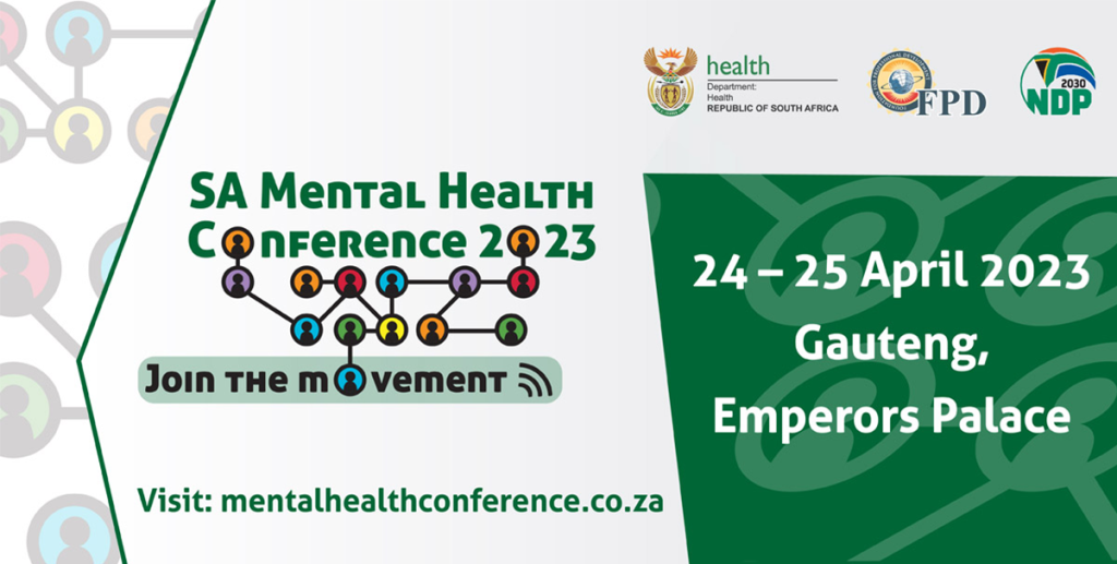 SOUTH AFRICA MENTAL HEALTH CONFERENCE – National Department of Health