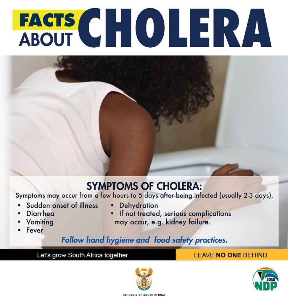 Cholera National Department Of Health 3116